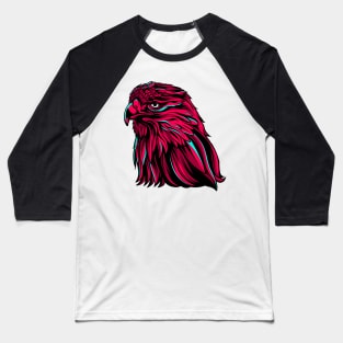 angry eagle head feather Baseball T-Shirt